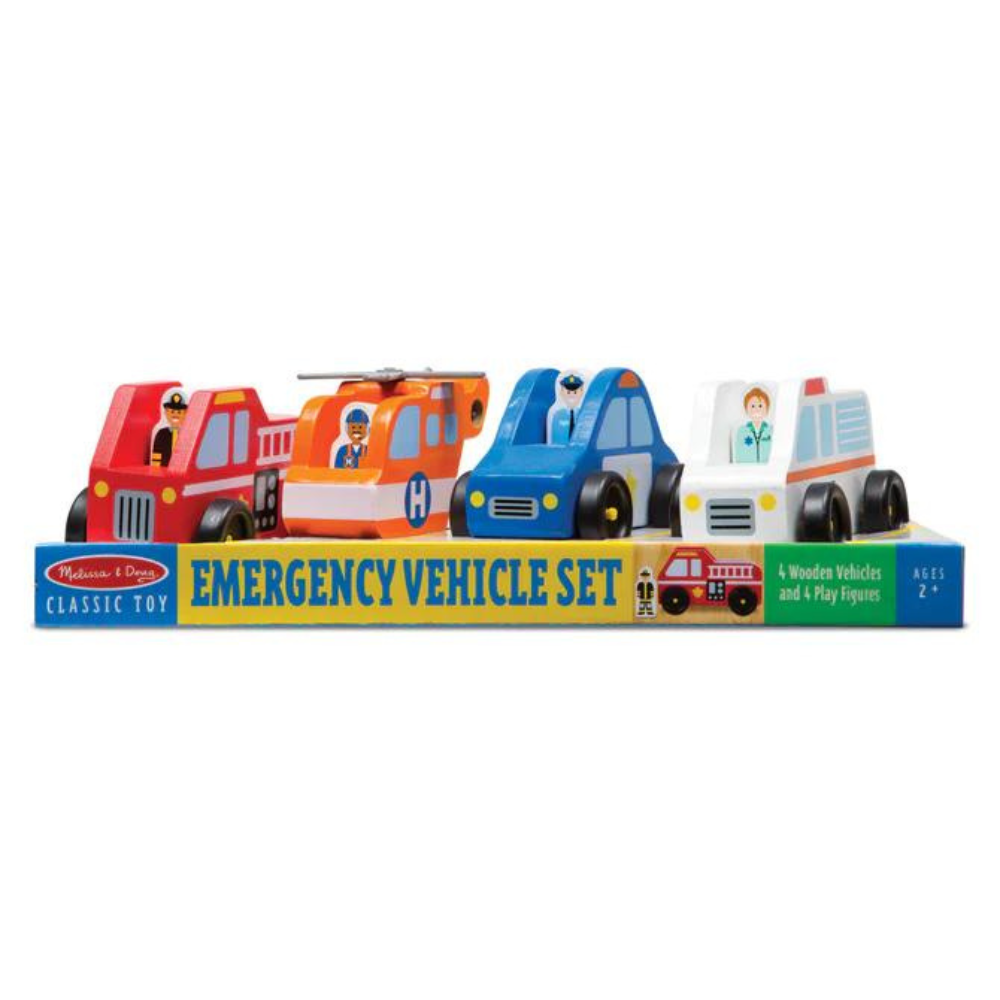 Melissa - Doug Ahşap Acil Yardım Araçları