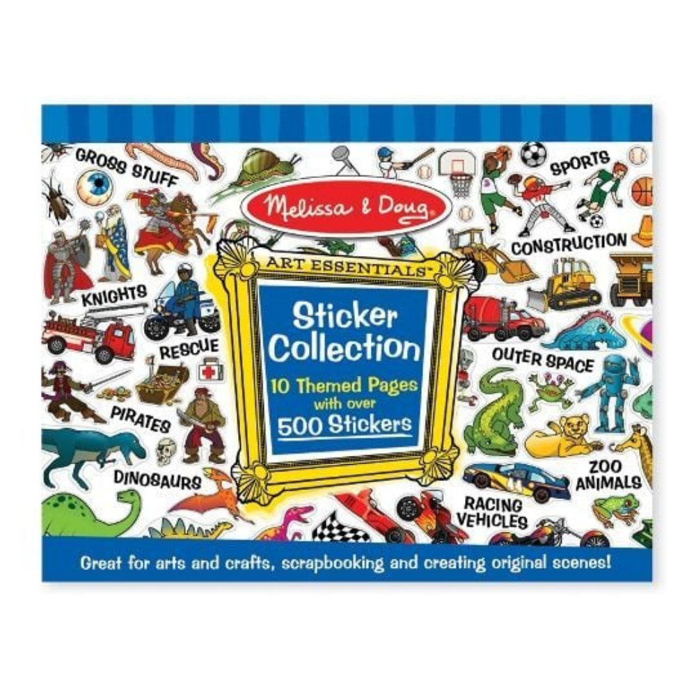Melissa - Doug Çıkartma Koleksiyonu - Mavi