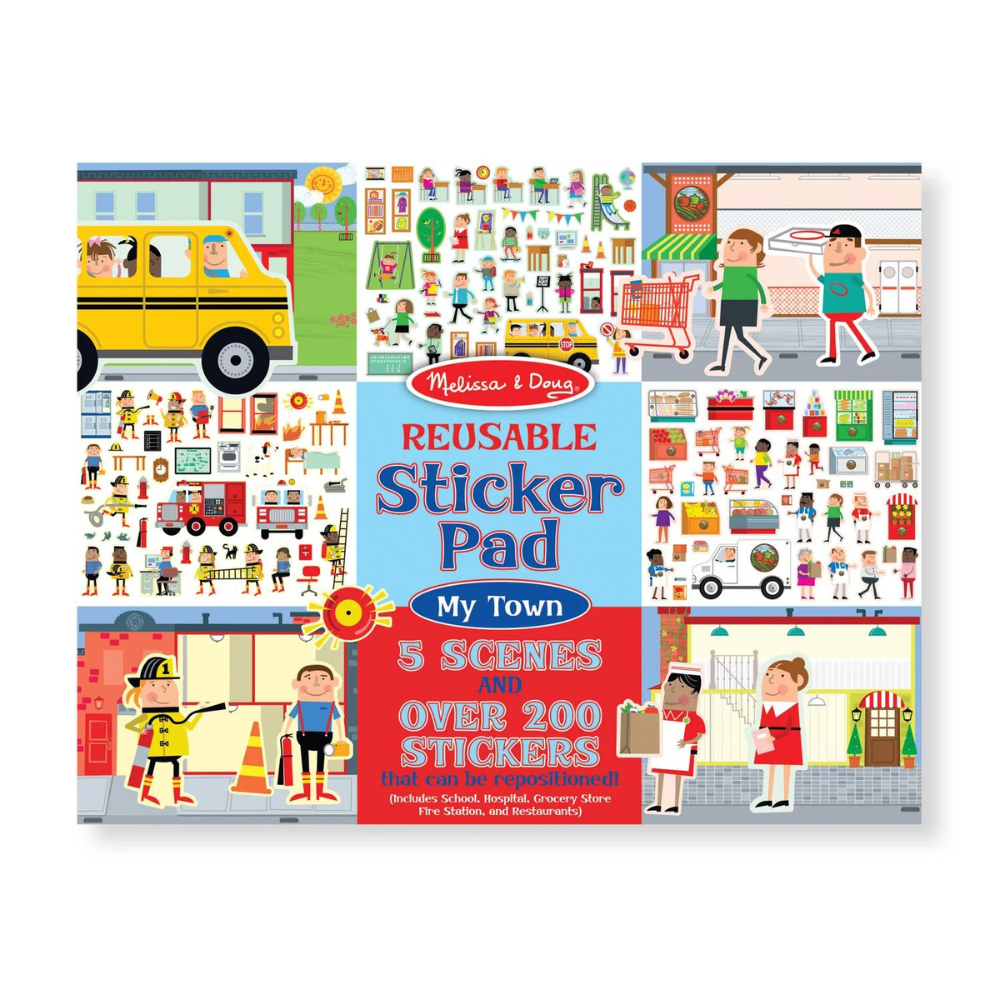 Melissa - Doug Tak Çıkar Çıkartma Kitabı - Benim Şehrim