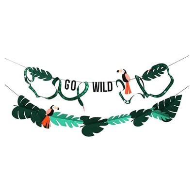 Meri Meri Go Wild Duvar Süsü