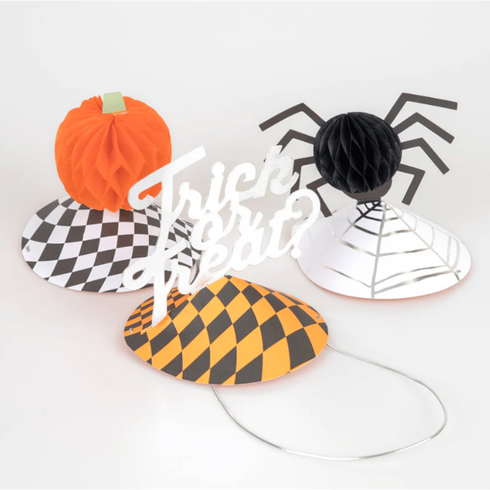 Meri Meri - Halloween Party Hats - Cadılar Bayramı Parti Şapkaları (6'lı)
