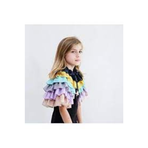 Mimi & Lula Rainbow Ruffle Pelerin