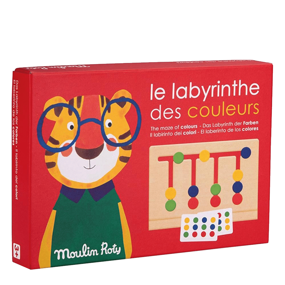 Moulin Roty Renkli Labirent Oyunu