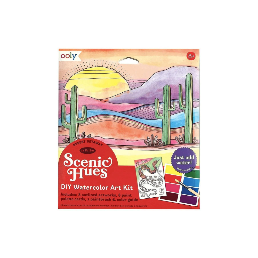 Ooly Scenic Hues Sulu Boya Sanat Seti - Desert Getaway