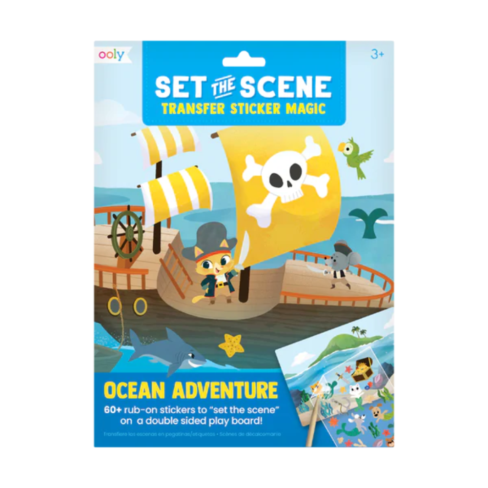 Ooly Set The Scene Transfer Çıkartma Seti - Ocean Adventure