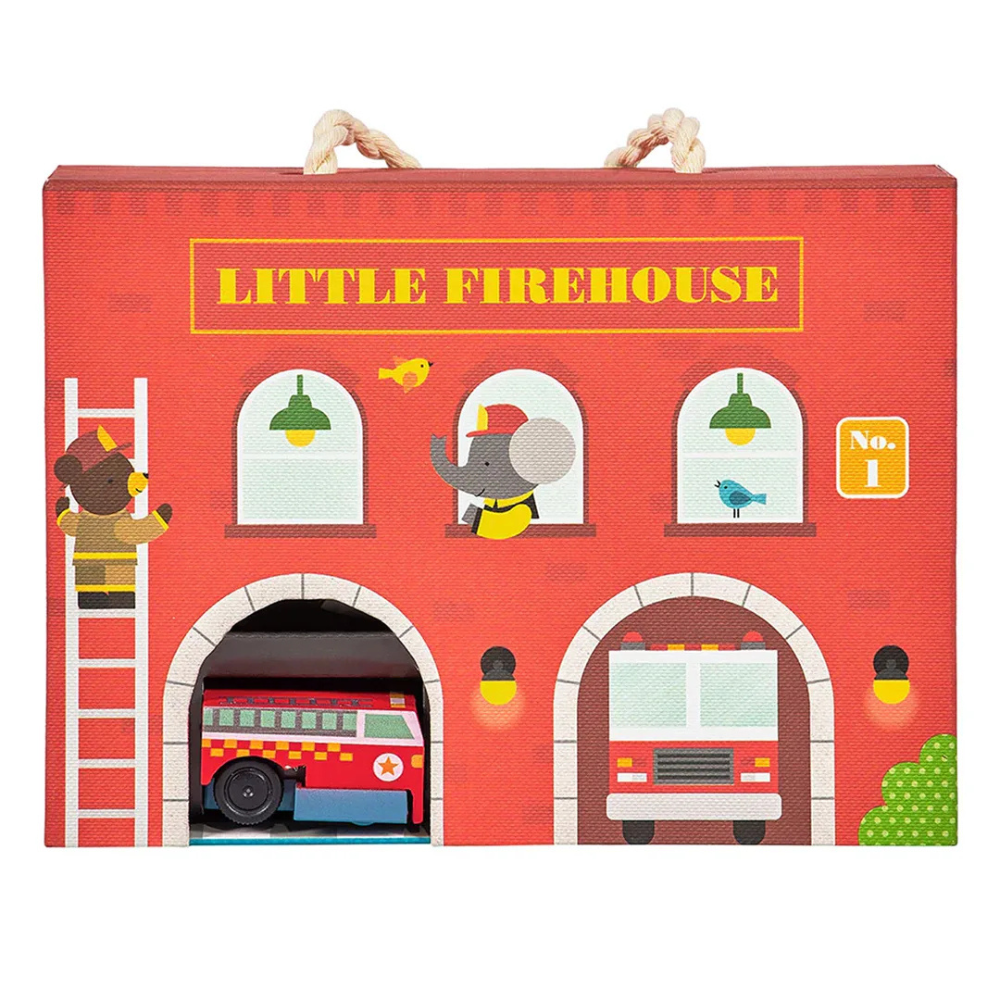 Petit Collage İtfaiye İstasyonu Oyun Seti - Little Firehouse