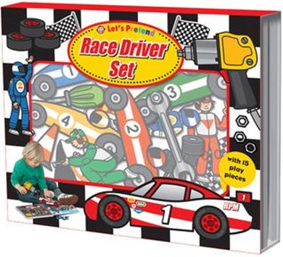 Priddy Books Let's Pretend Race Driver Set