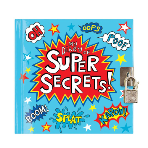 Rachel Ellen Kilitli Günlük / Super Hero