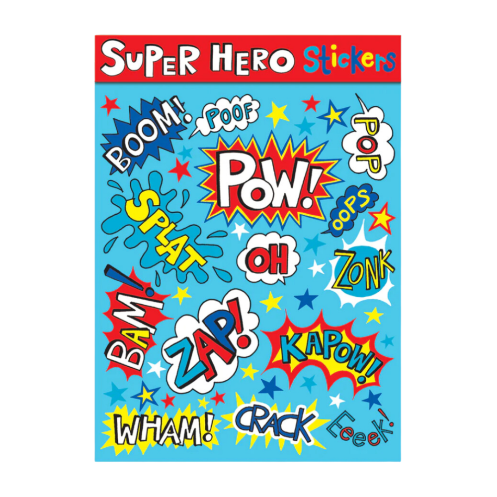 Rachel Ellen Sticker Seti / Super Hero