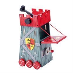 Le Toy Van Kırmızı Kuşatma Kulesi