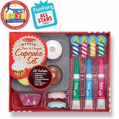 Melissa - Doug Ahşap Cupcake Seti