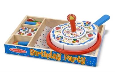 Melissa - Doug Ahşap Doğum Günü Partisi