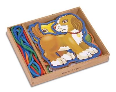 Melissa - Doug Ahşap İp Geçirme - Evcil Hayvanlar