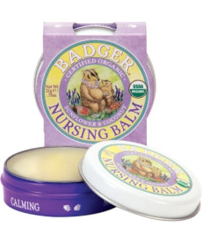 Badger Nursing Balm / Göğüs Ucu Nemlendirici Krem - Emzirme sonrası anne ve bebek için güvenilirdir (21 gr)