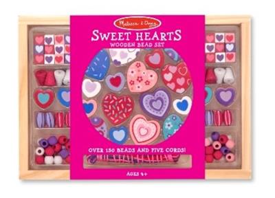 Melissa - Doug Ahşap Boncuk Dizme - Tatlı Kalpler