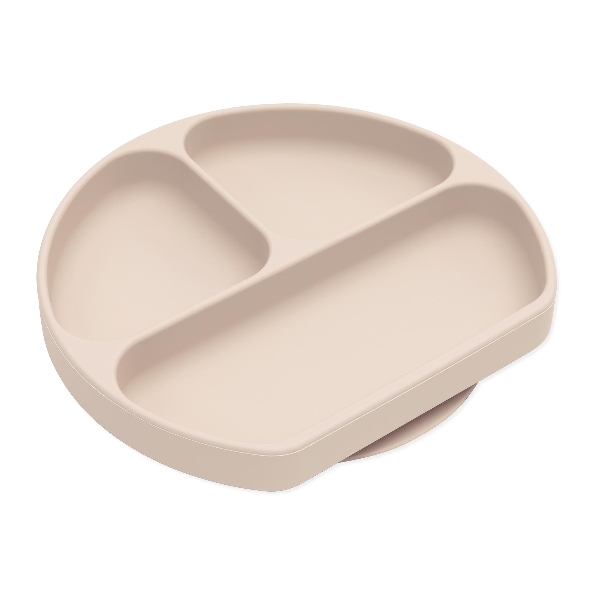 Bumkins Silikon Vakumlu Tabak - Sand