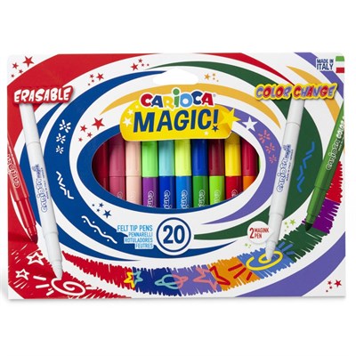 Carioca Sihirli Keçeli Boya Kalemi 20 Renk