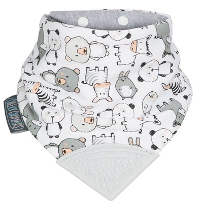 Cheeky Chompers Diş Kaşıyıcılı Fular Önlük Panda Pals