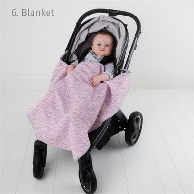 Cheeky Chompers Multi Müslin - Rosy Days