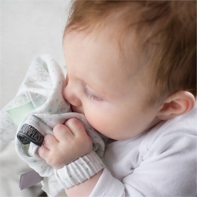 Cheeky Chompers Müslin Diş Kaşıyıcılı Uyku Arkadaşı Comforter Silver Stars