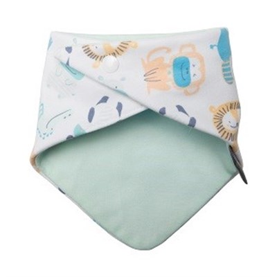 Cheeky Chompers Neckerbib İkili Fular Önlük - Midnight Star& Cheeky Animals