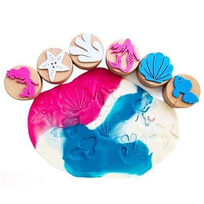 Childgen Ahşap Damga - Deniz Kızı