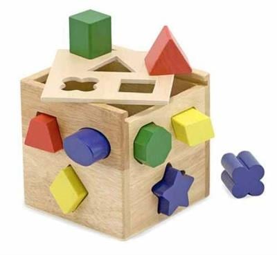 Melissa - Doug Ahşap Küp Şekil Bulmaca