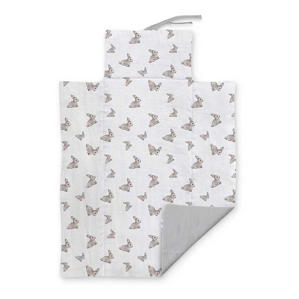 Deux Lapins Iconique Lapin Müslin Alt Değiştirme Matı