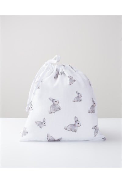 Deux Lapins Iconique Lapin Müslin Çanta