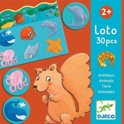 Djeco Tombala Oyunları / Animals Lotto