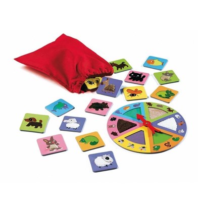 Djeco Tombala Oyunları / Tactilo Lotto Animals