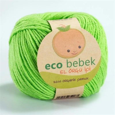 Eco Bebek Organic İplik - Açık Yeşil