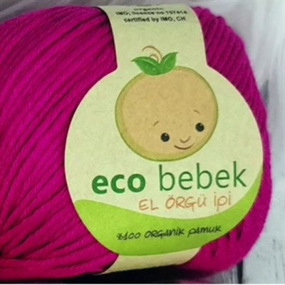 Eco Bebek Organic İplik - Fuşya