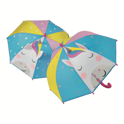 Floss & Rock 3D Renk Değiştiren Şemsiye - Unicorn