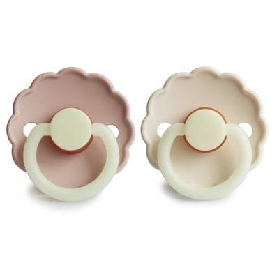 FRIGG Daisy İkili Kauçuk Emzik - Blush Night / Cream Night