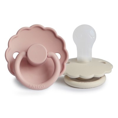 FRIGG Daisy İkili Silikon Emzik - Blush/Cream