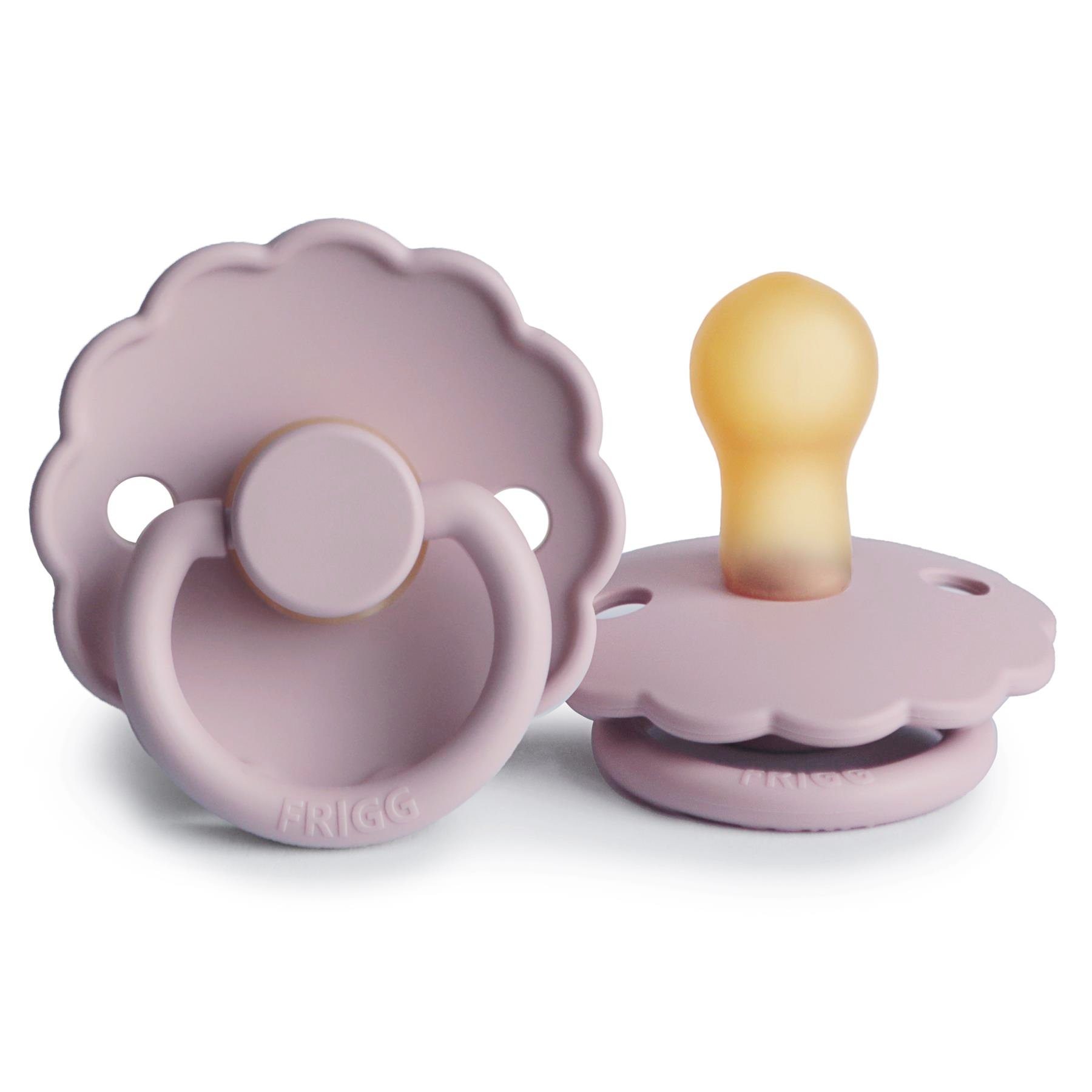 FRIGG Daisy Kauçuk Emzik - Soft Lilac 0-6 Ay
