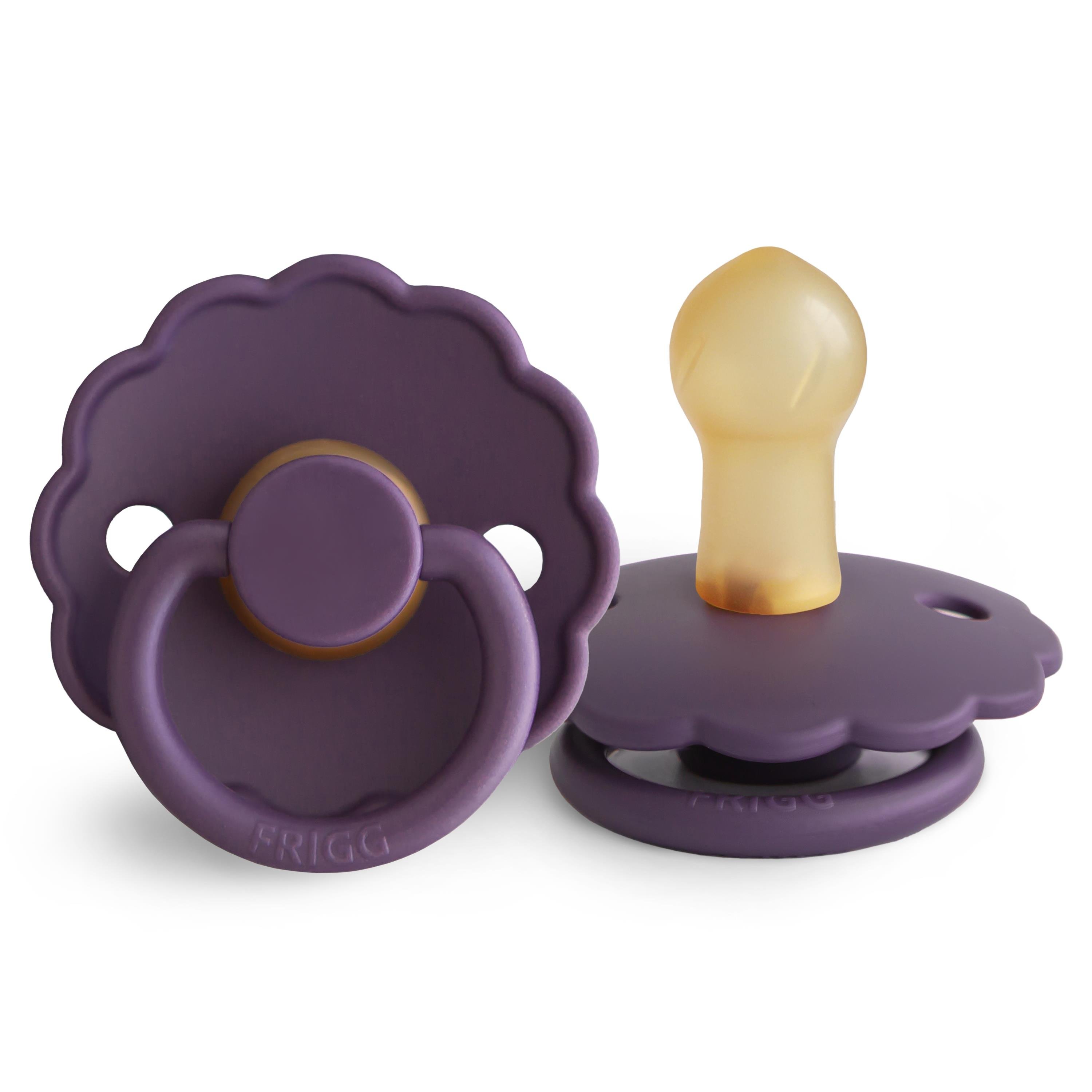 FRIGG Daisy Kauçuk Emzik - Violet 0-6 Ay