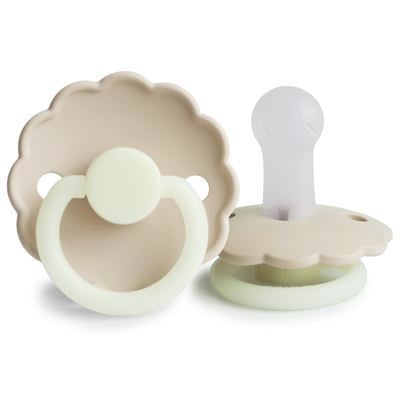 FRIGG Daisy Silikon Emzik - Karanlıkta Parlayan - Cream Night