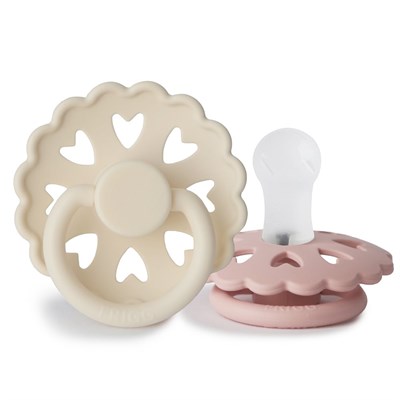 FRIGG Fairytale İkili Silikon Emzik - Cream/Blush