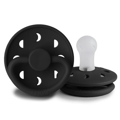 FRIGG Moon Phase Silikon Emzik - Jet Black