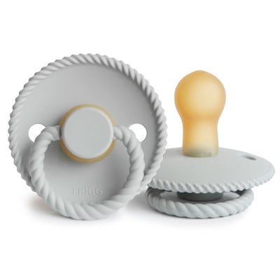 FRIGG Rope Kauçuk Emzik - Silver Gray