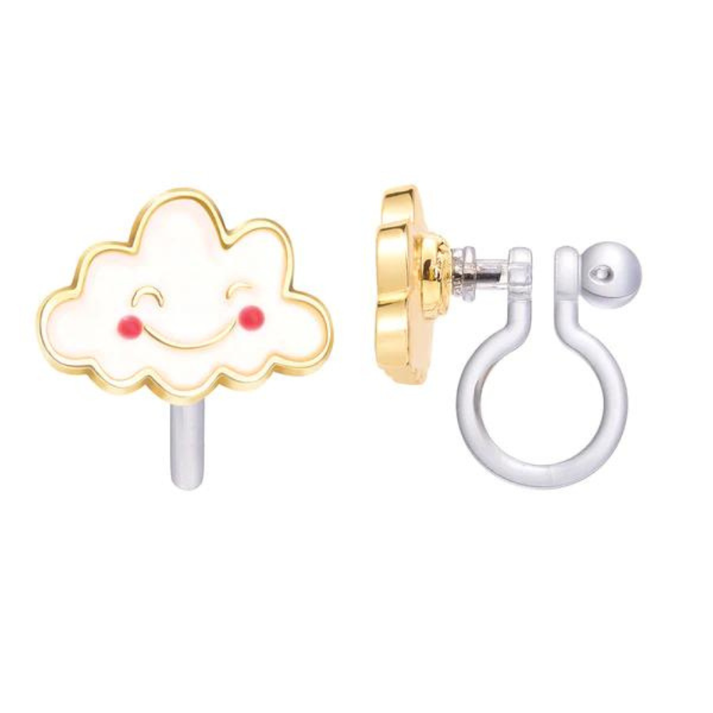 Girl Nation - Klipsli Küpe - Happy Cloud
