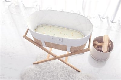 Happy Folks Beşik Lastikli Çarşaf - Confetti Rain