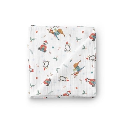 Happy Folks Happy New Year Organik Müslin