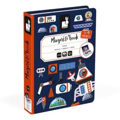 Janod Mıknatıslı Oyun Kitabı - Uzay