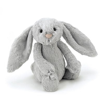 Jellycat Bashful Gri Tavşan Orta Boy
