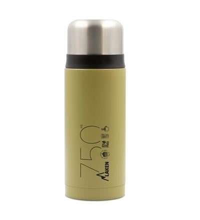 Laken Paslanmaz Çelik Termos Flask 0.75 L - Haki
