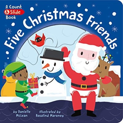Little Tiger Five Christmas Friends - A Count & Slide Book 