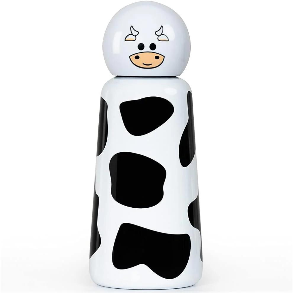 Lund London Skittle Water Bottle Termos 300ml - Cow